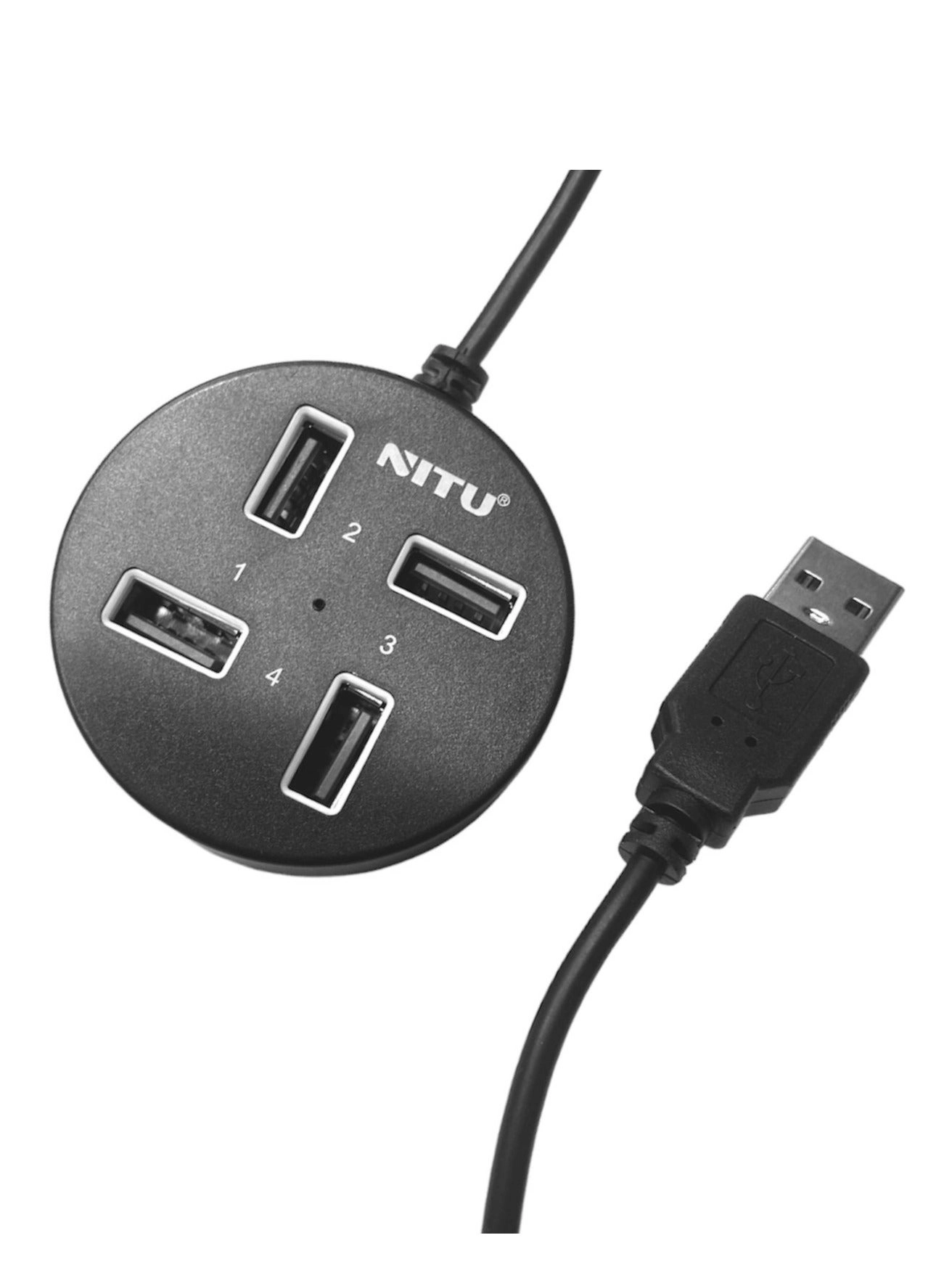 USB Hub - High Speed 4-In-1