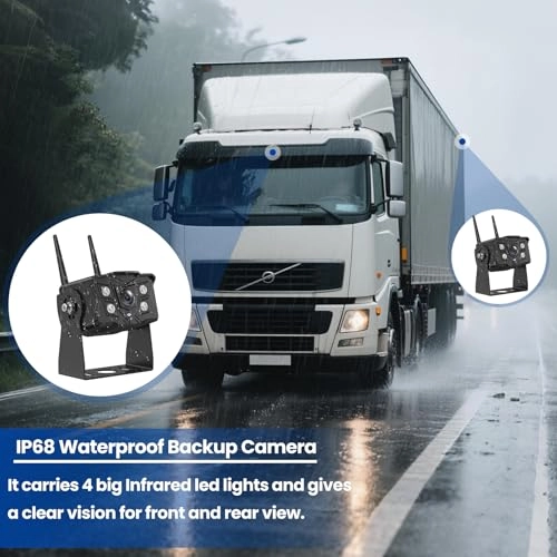 Wireless Backup Camera - night vision wireless 1080P