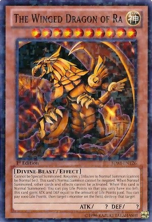 Konami Yu-Gi-Oh! The Winged Dragon of Ra PGLD-EN031 - Premium Gold Gold Secret Rare Unlimited Edition