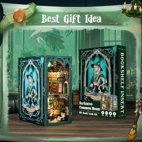 Book Nook Kit - Darkness Common Room miniature