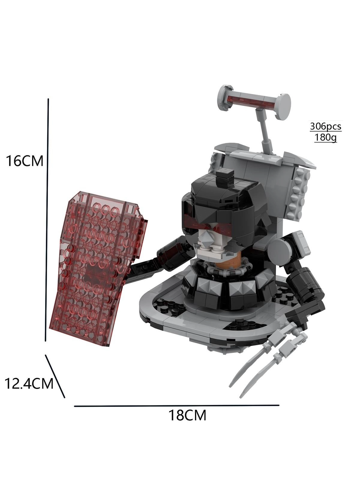 GE Toy Building Blocks - Skull Head 306pcs