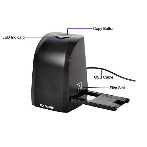 Portable Film Scanner - 8 Megapixel CMOS USB