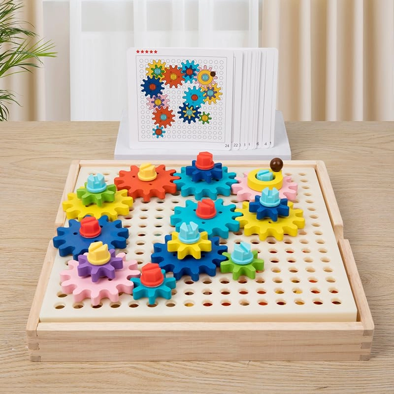 Kibi Store Wooden Gears Game - 36 months - 3 years