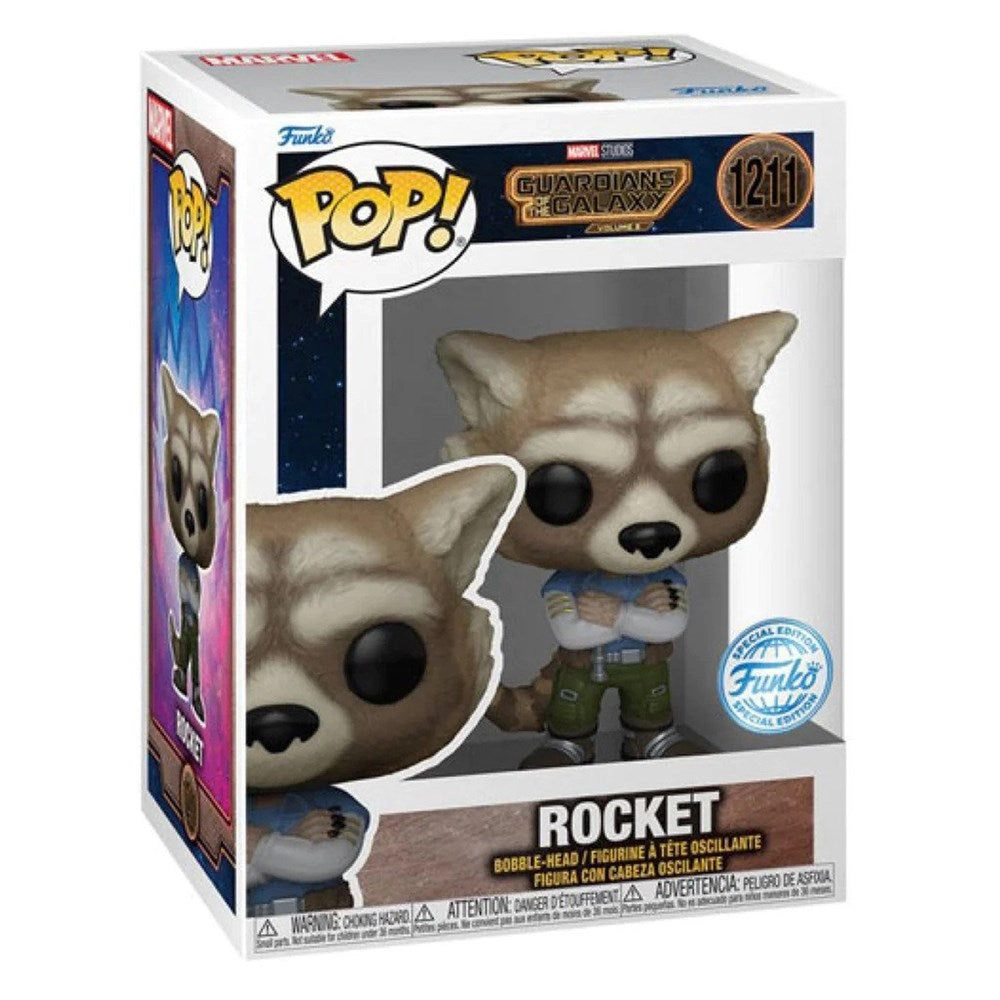 Rocket - Guardians of the Galaxy Vol. 3 - POP! Blacklight - Vinyl Figure