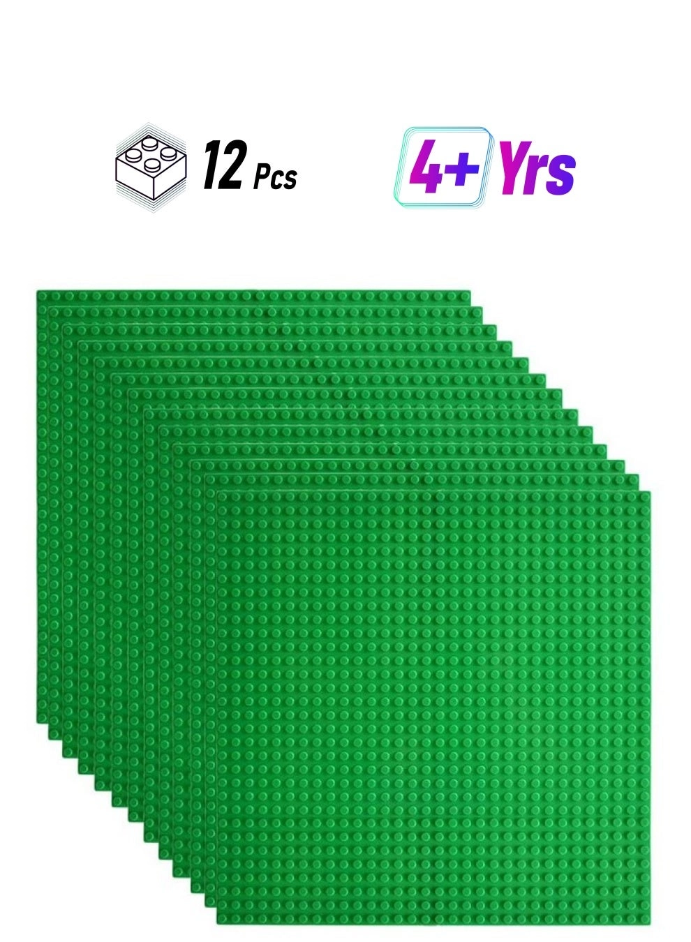 Classic Baseplates - 32x32 studs 12pcs