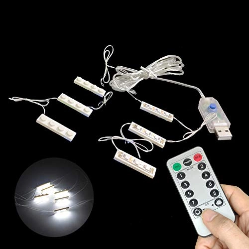 Six in One Down Lights - 1 Pack USB Powered White LED