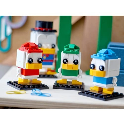Brickheadz Huey Dewey Scrooge McDuck and Louie Ducks (40477)