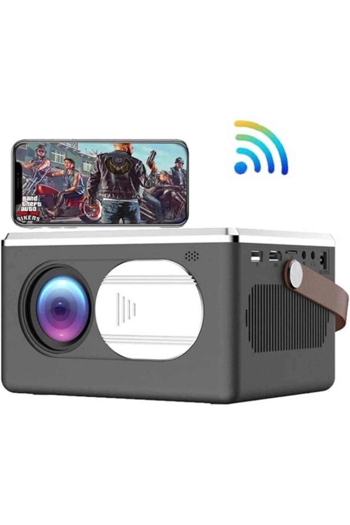 Mini Portable WiFi Projector 4" LCD Full HD