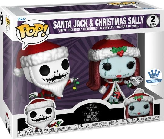 Jack + Sally - The Nightmare Before Christmas - 2 Pack Exclusive