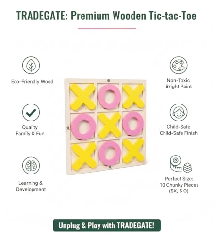 Tic-Tac-Toe Board Game - 6 months and up