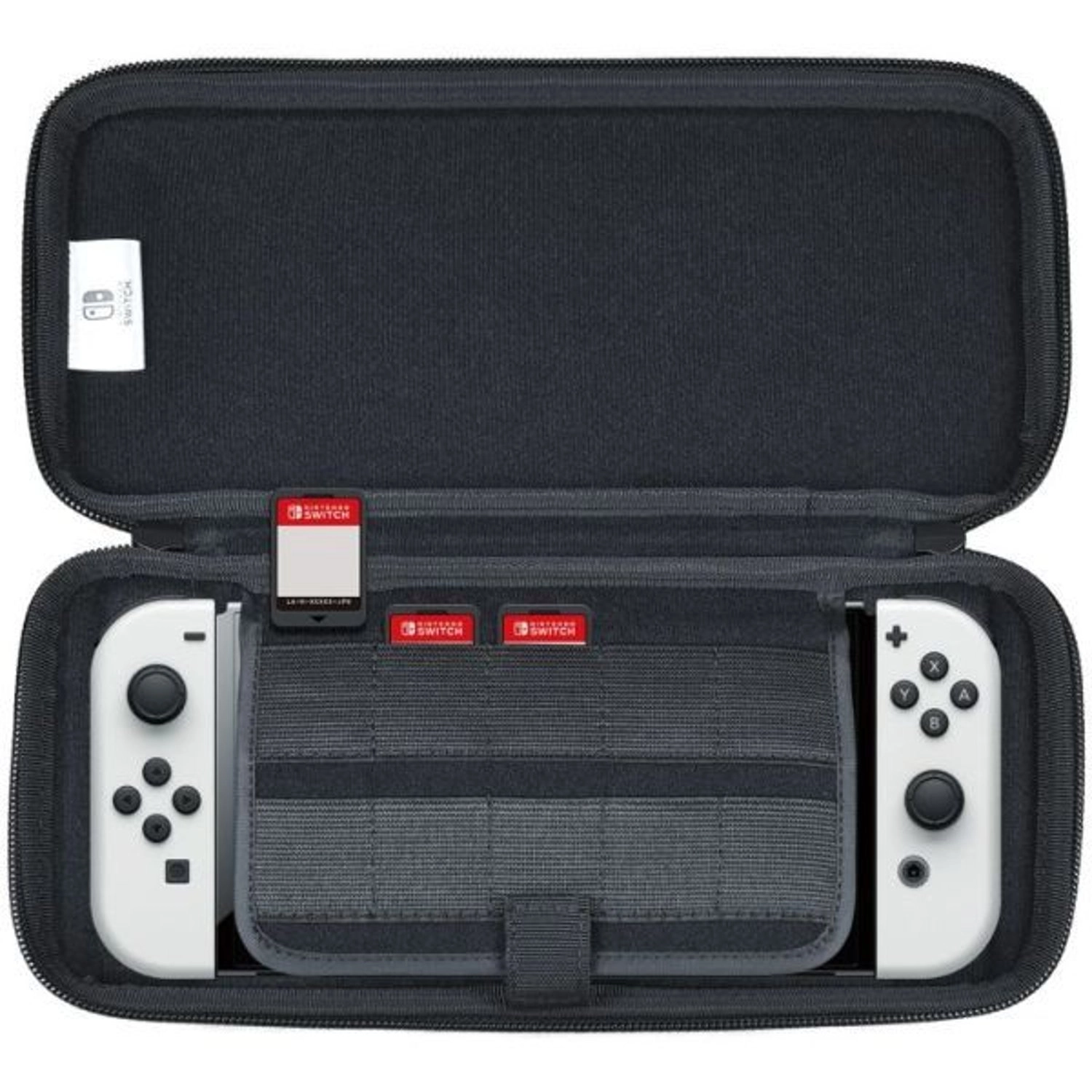 Case For Nintendo Switch OLED - Holds 10 Game Cards Red
