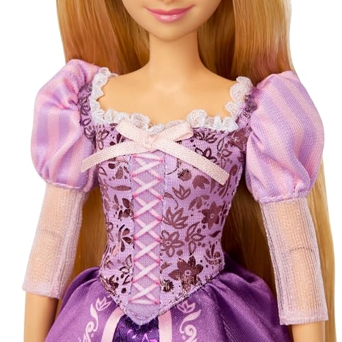 Rapunzel Fashion Doll - Removable Dress Flower Hair Clip 11 Articulated Joints