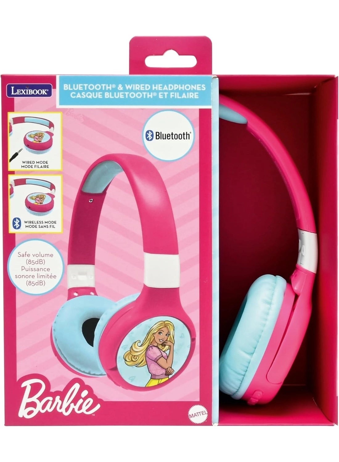 BARBIE 2 IN 1 Wireless Headphone