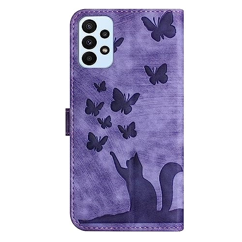 Case for Samsung Galaxy A33 5G - PU Leather + soft TPU Wallet Flip Cover