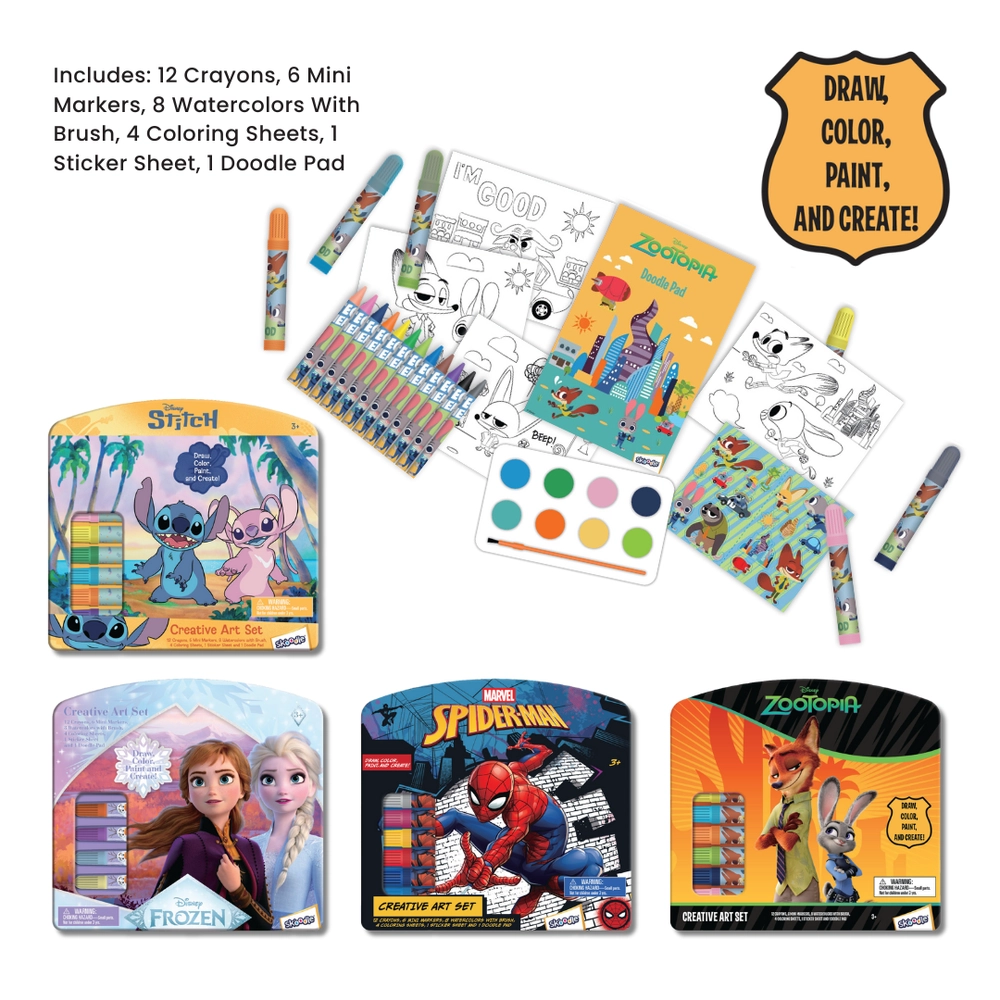 Spider-man Creative Art Set - 3+ years 50+ pcs