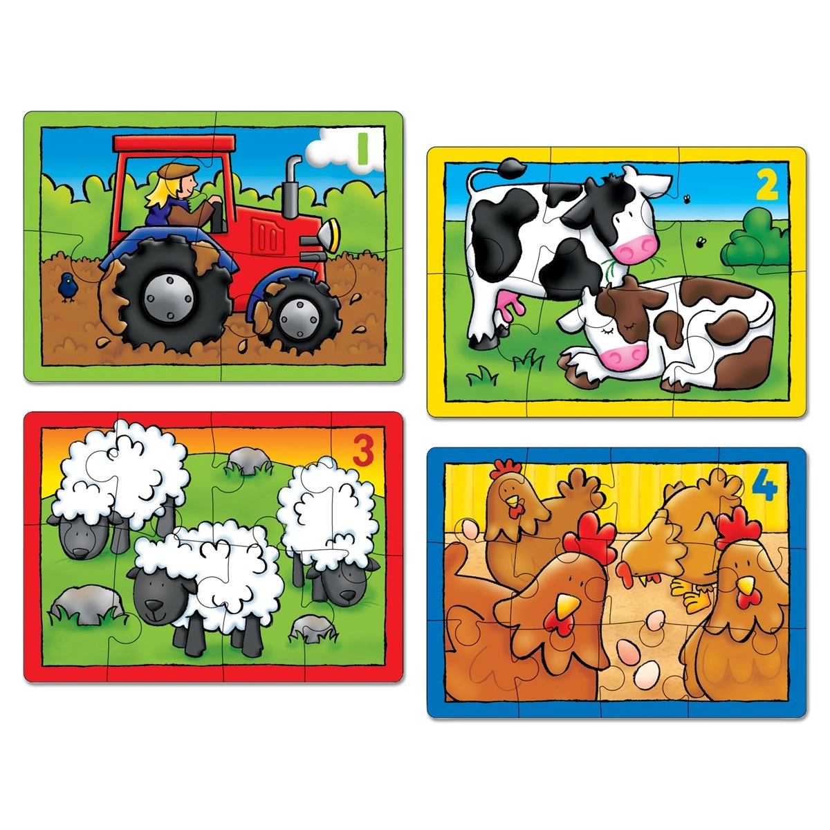 Farm Puzzles - Suitable for 2 years to 6 years