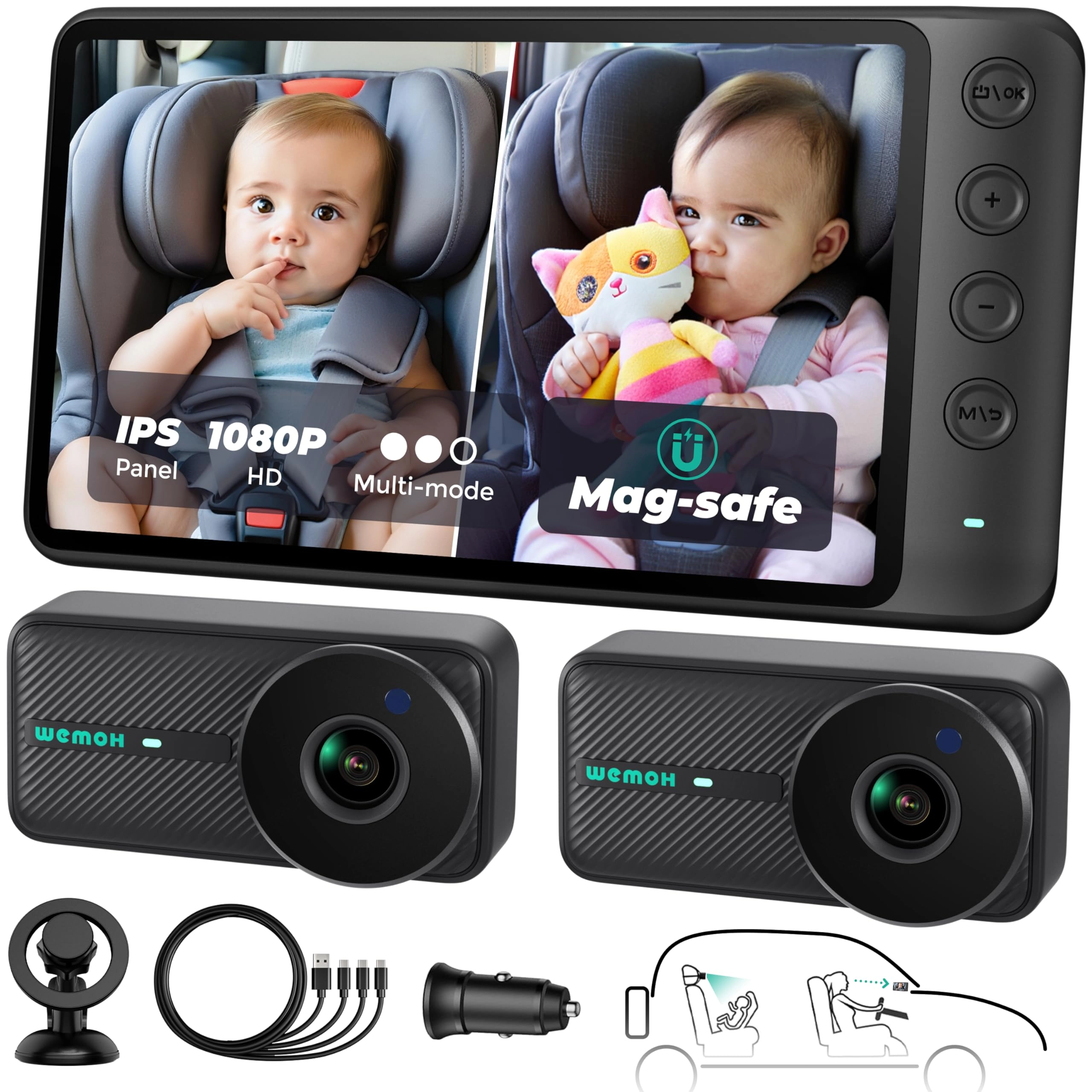WEMOH Technology Limited MAA002-WE - 5 Inches