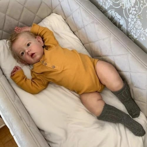 Anano Reborn Baby Doll - 20 Inch Full Body Silicone Ages 3+