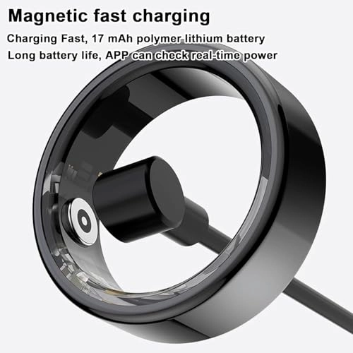 R02 Smart Ring - Deep Grey 20.6mm IP68 3ATM