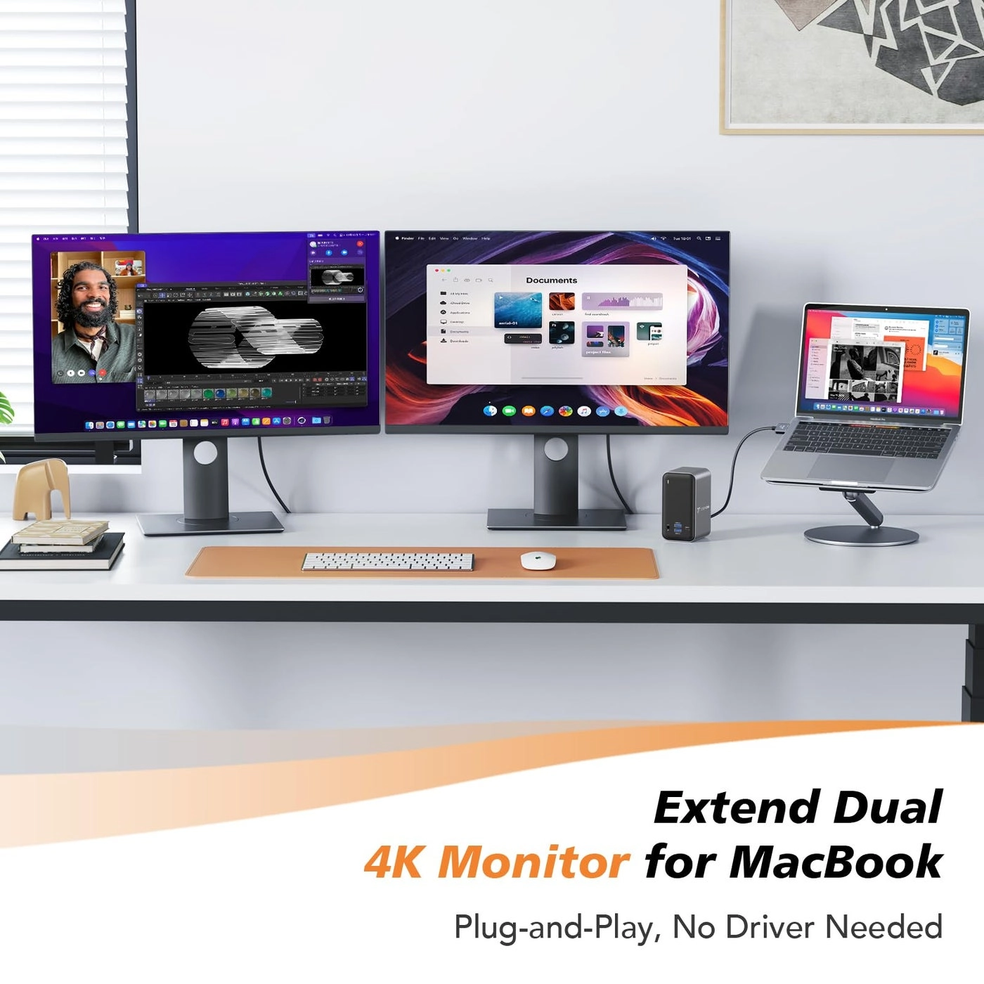 Docking Station - Dual Monitor 100W 2 HDMI