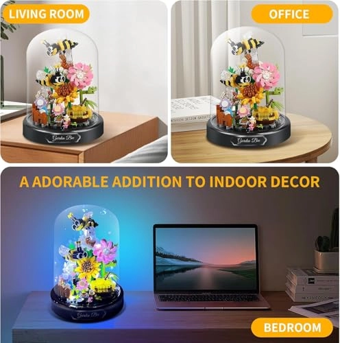 Bee Bouquet - Building Blocks Dust Cover Bonsai