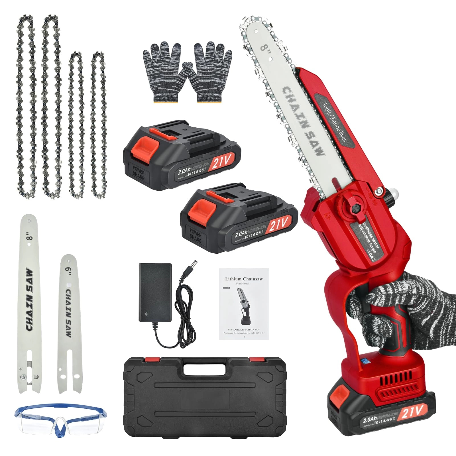 NUZEKY Mini Chainsaw - 220 watts