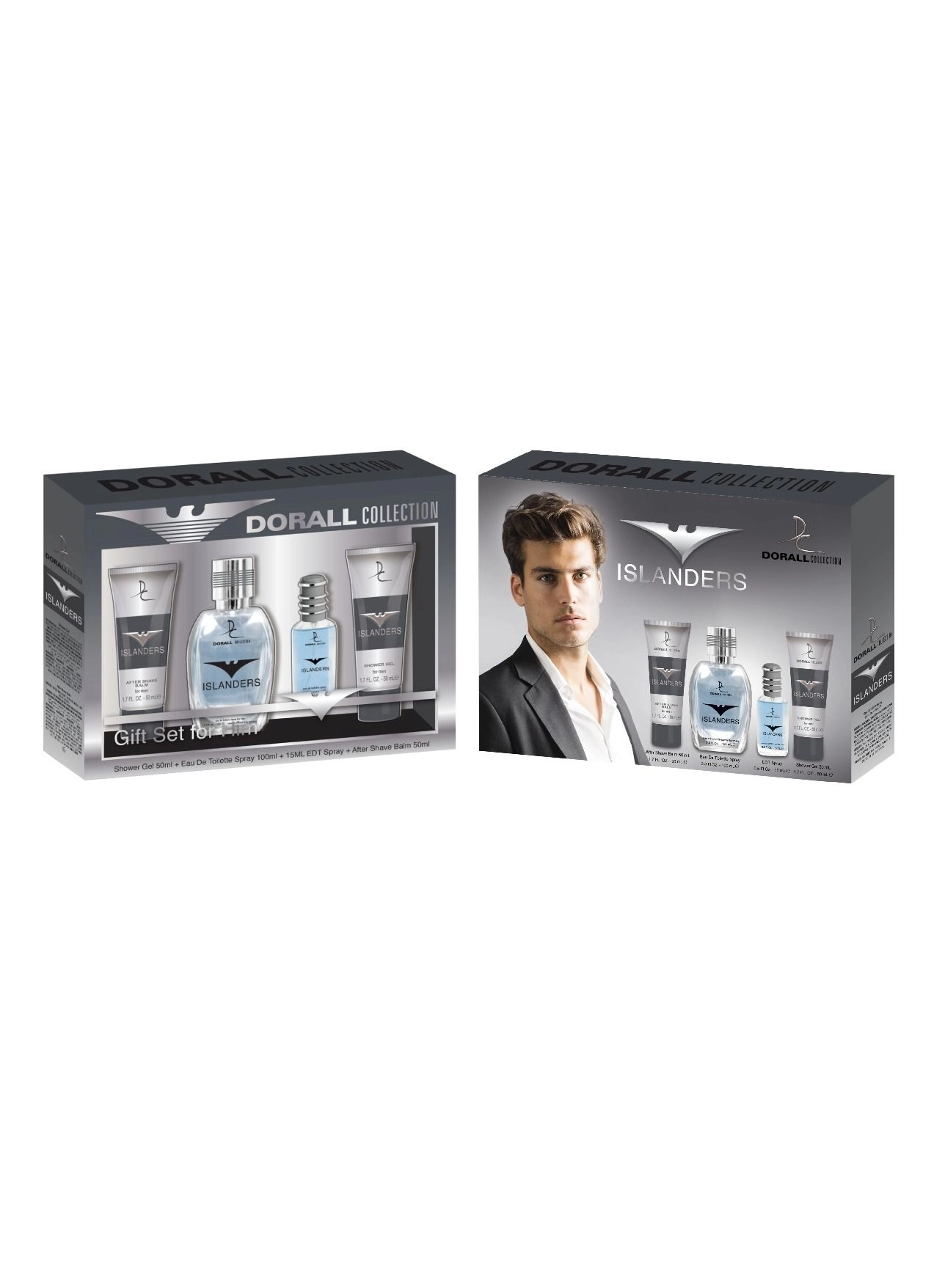 Islanders Eau de Toilette + Islanders Shower Gel + Islanders After Shave - Eau De Toilette 4 piece(s)