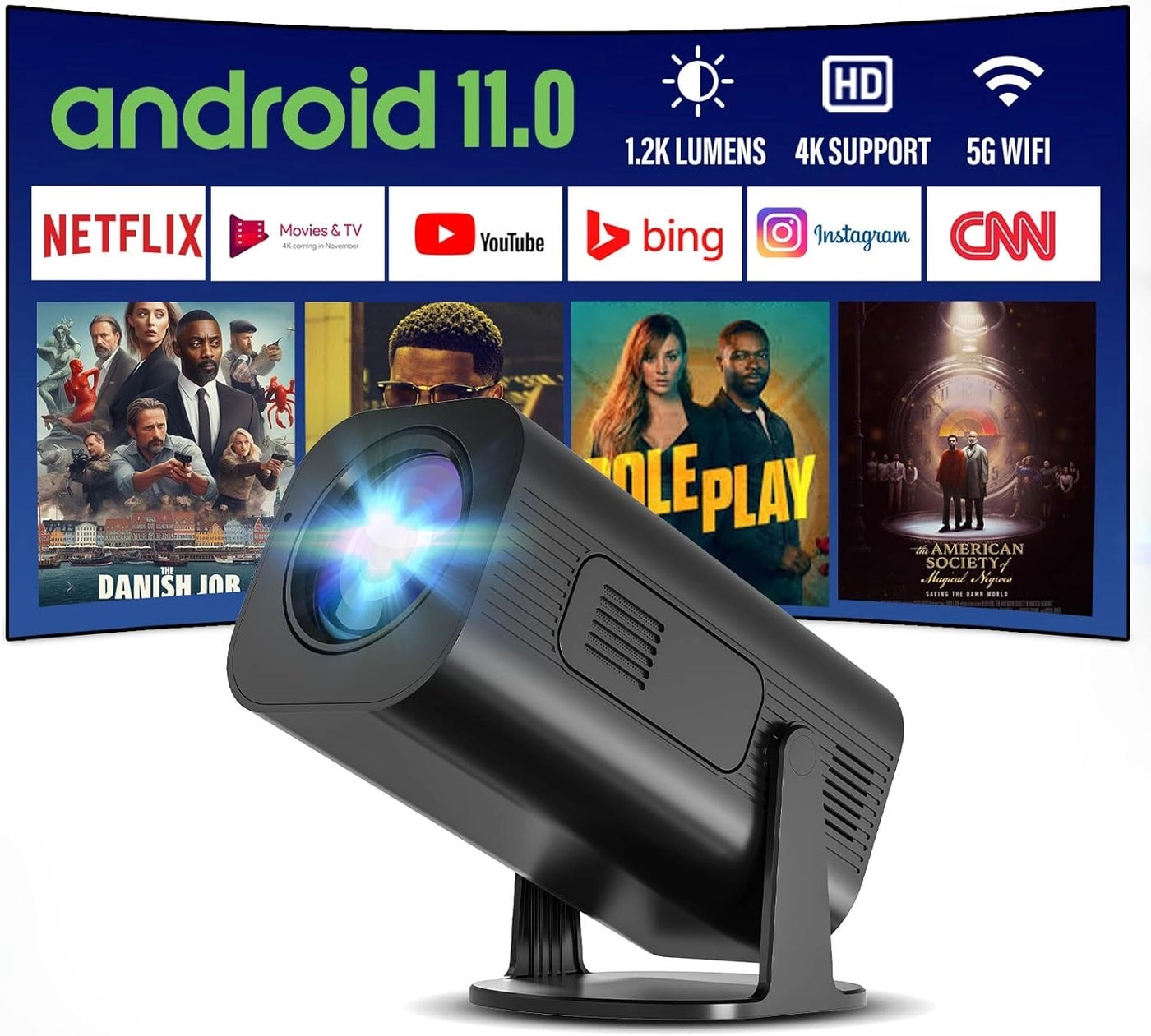 GINCSRI HP330 12000LUX 4096 x 2160 Pixels