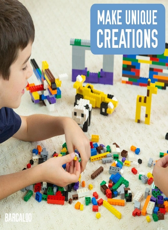 Building Bricks Play Set - 1000 pcs