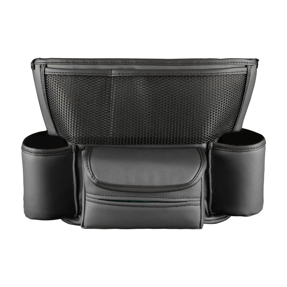 NANZU Car Storage Bag - Center Console Leather Large Capacity