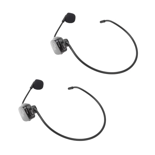 Wireless Microphone Headset - 2 x Microphone 2.4g