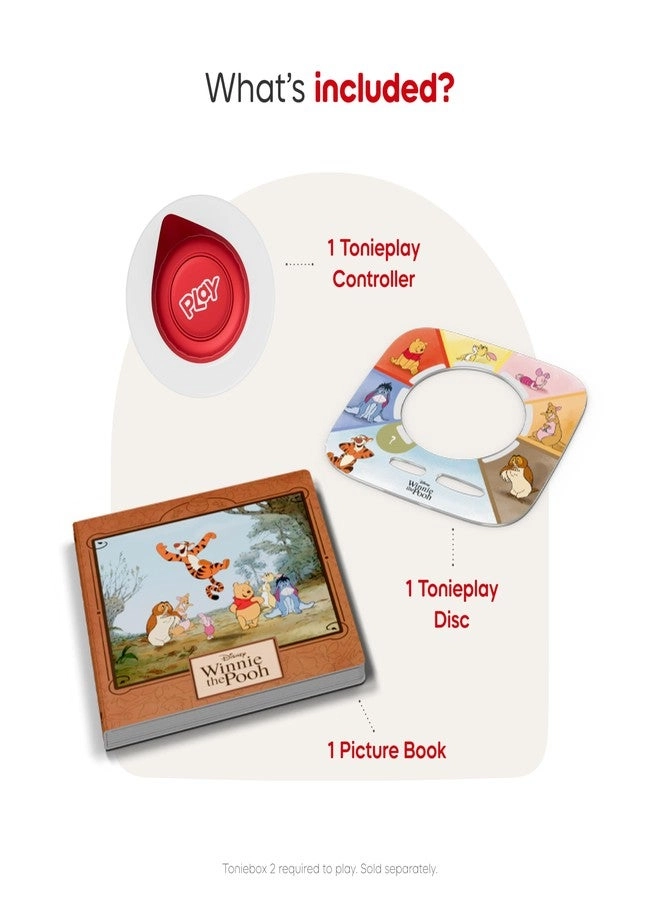 Tonies Disney Winnie the Pooh: Tigger's Mix-Up Fix-Up Tonieplay Story Game + Controller