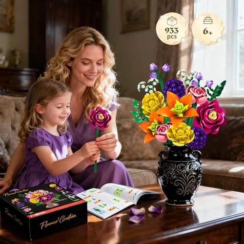 Flower Bouquet Building Set - 920PCs