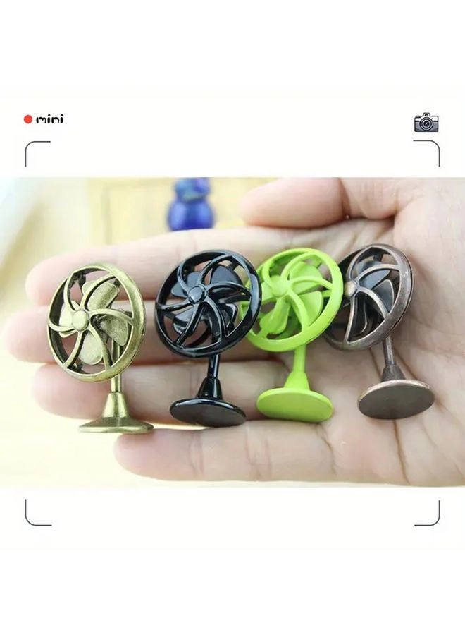 Dollhouse Electric Fan - Copper 1:6 1:12