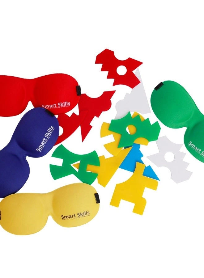 Communication Shapes - 30 plastic shapes 3–12 participants