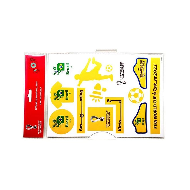 Brazil National Team Sticker Book 2 pcs