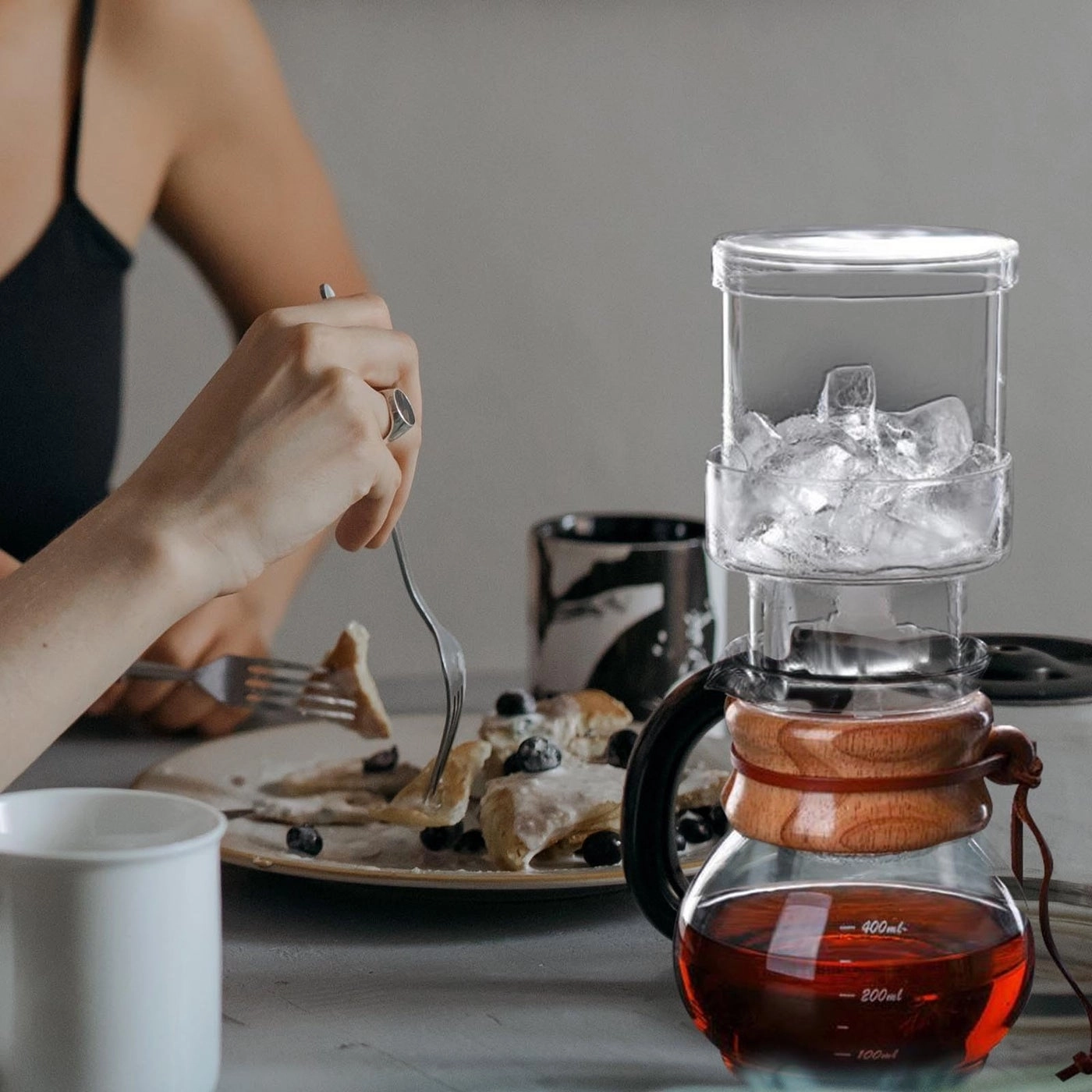 Cold Brew Ice Dripping Pot - Handcrafted Lightweight