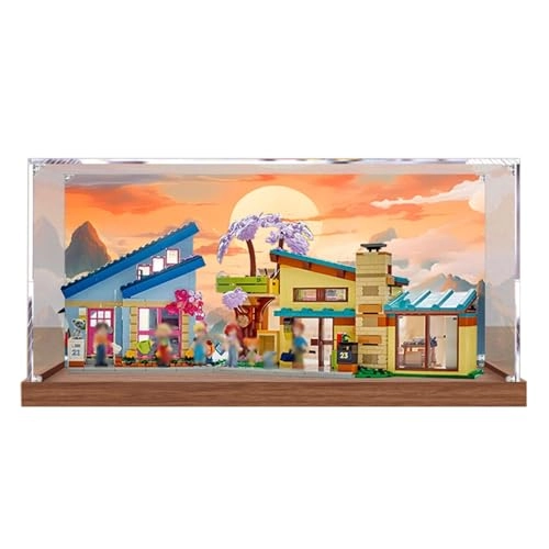 Acrylic Display Case - 50 x 30 x 25 cm With Background