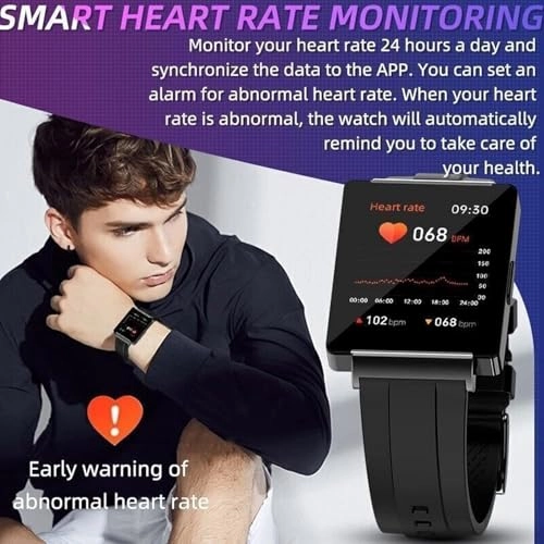 Smartwatch - 1.35" HD Blood Glucose 100+ Sports Modes