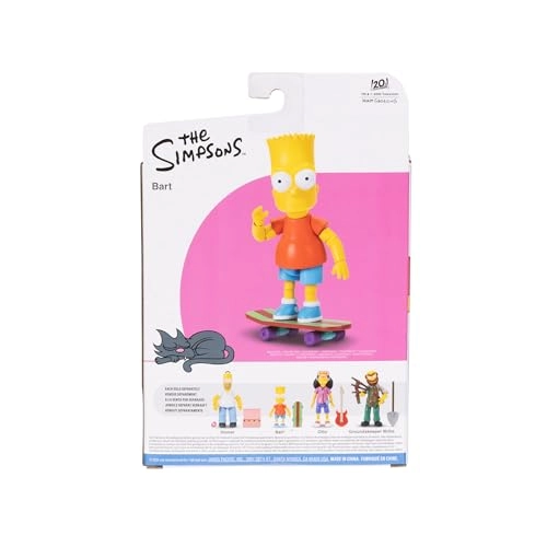 The Simpsons Action Figures (250224) 4 pcs