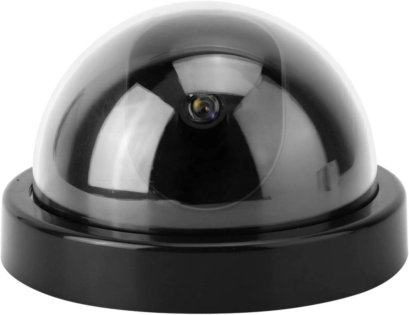Dome Simulation Dummy Fake Security Camera - 4Pcs Black Flashing LED