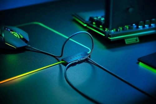 FireflyV2 Plastic Acrylic Gaming Mouse Pad - 35.5x27.4 cm