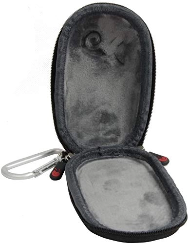 Hard EVA Storage Carrying Case - Black Carabiner