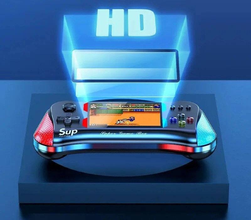 3.5" HD LCD Handheld Video Game Console - 500+ Built-in Games Portable