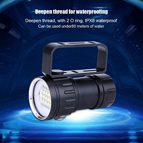 Diving Flashlight - 18000 Lumen IPX8