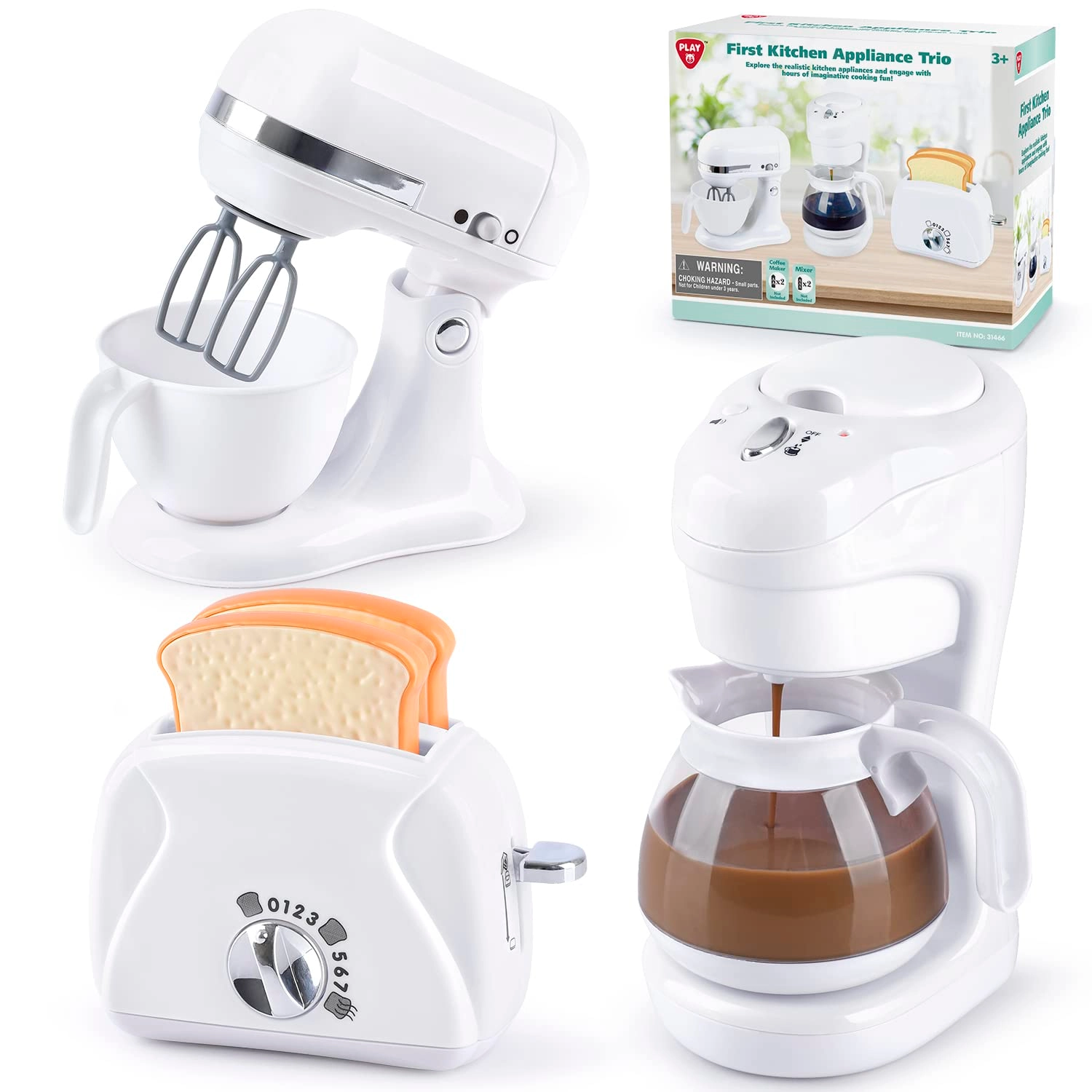 Play Coffee Maker + Mixer + Toaster