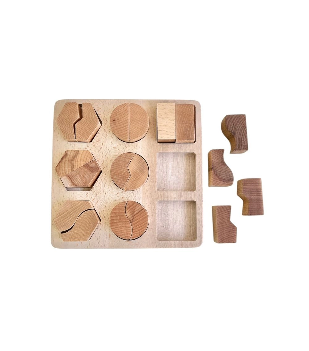 Shape Matching Board - Suitable for 3 years and above 19 pieces