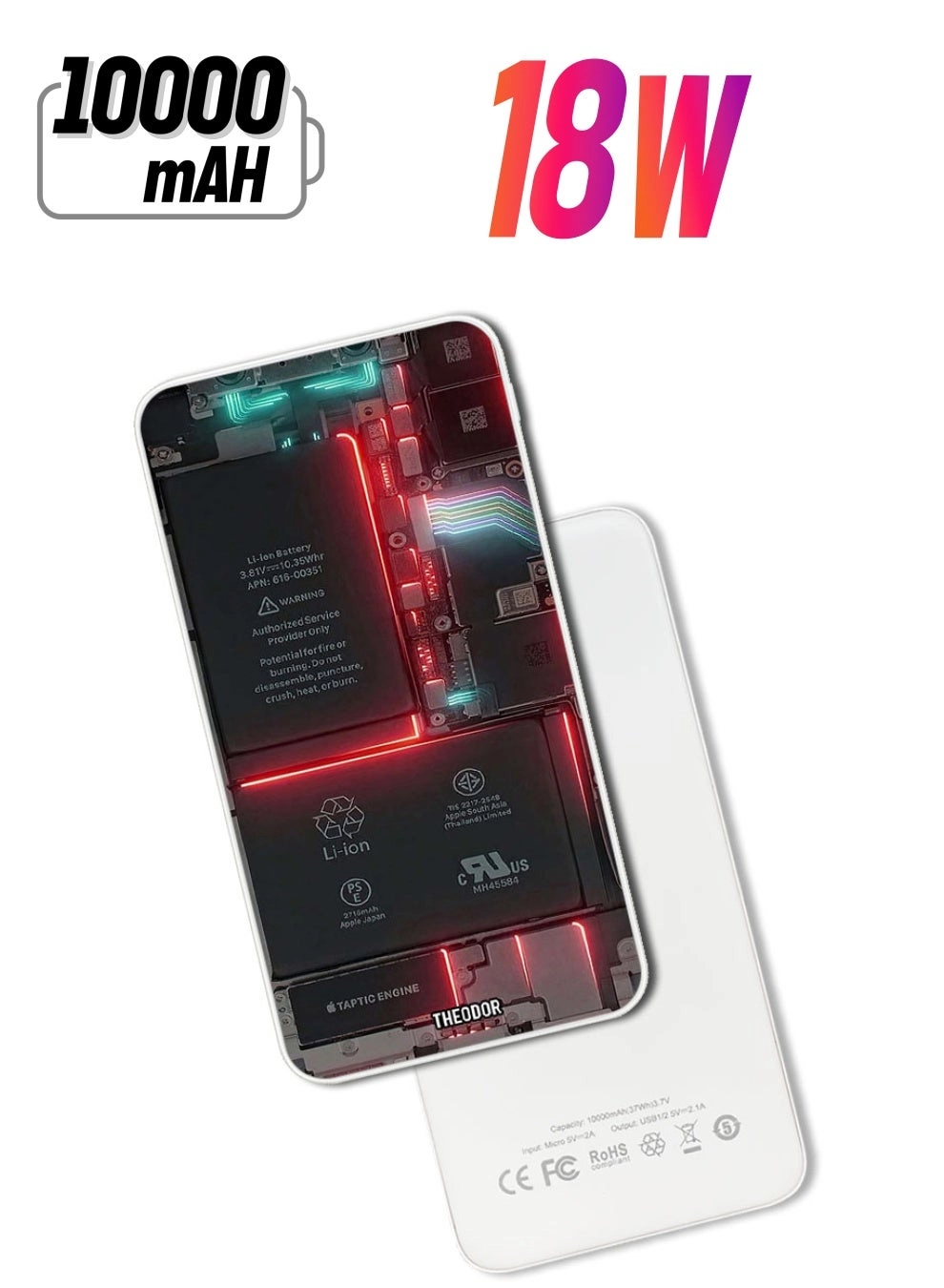 Theodor EX_PPBA362 - 10000mAh 18W