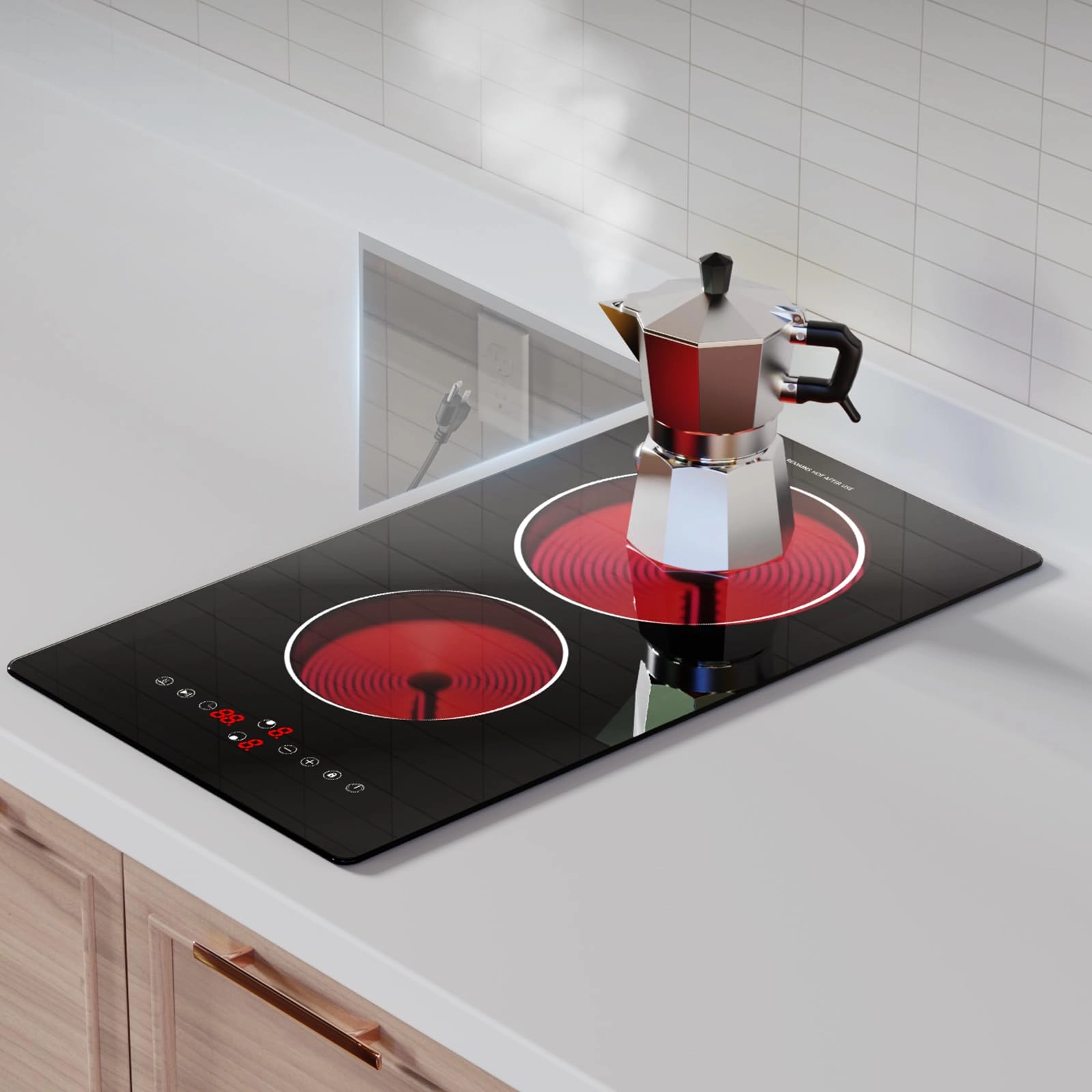 Argyolas Electric Kitchen Plate Ceramic hob