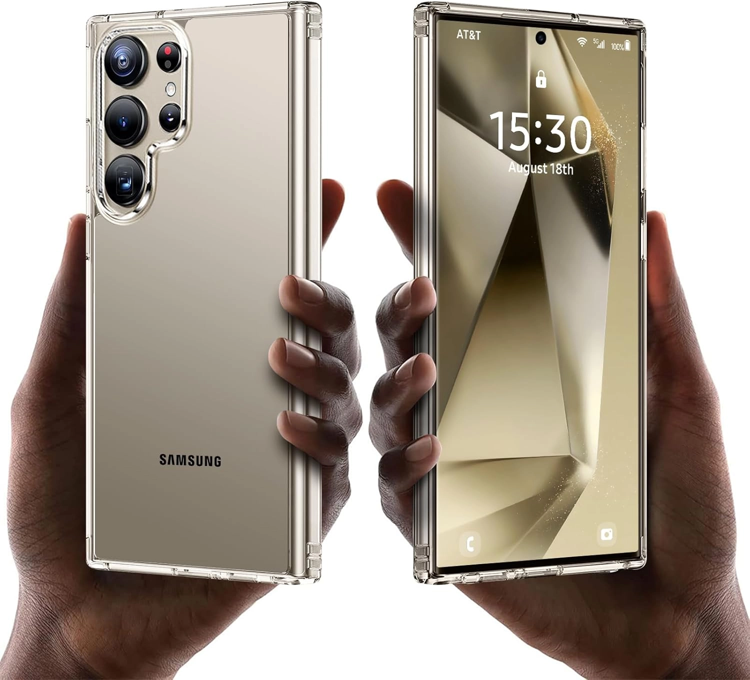 Silicon Magnetic Case for Samsung Galaxy S24 Ultra - Silicon Case Screen Protector